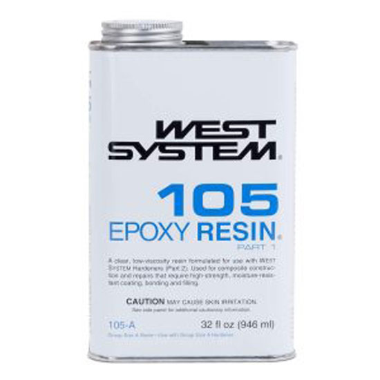 WEST SYSTEM&reg; 105 EPOXY RESIN&reg; QUART