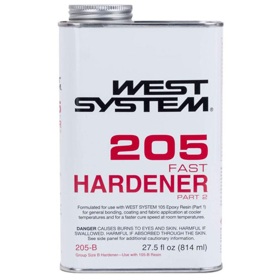 WEST SYSTEM&reg; 205 FAST HARDENER&reg; 0.86 QUART