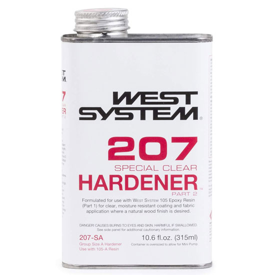 WEST SYSTEM&reg; 207 SPECIAL CLEAR HARDENER&reg; 0.66 PINT