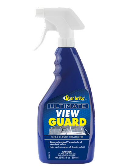 ULTIMATE VIEW GUARD CLEAR PLASTIC TREATMENT-22 0Z SPRAY