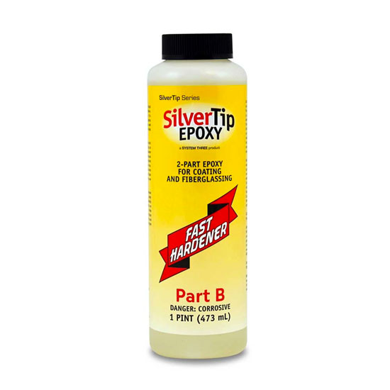 SYSTEM THREE EPOXY HARDENER FAST SILVERTIP PINT