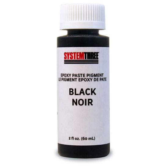 SYSTEM THREE EPOXY PIGMENT DISPERSION  BLACK 2 OZ (BY/EACH)