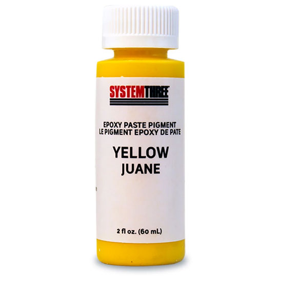 SYSTEM THREE EPOXY PIGMENT DISPERSION YELLOW 2 OZ (BY/EACH)