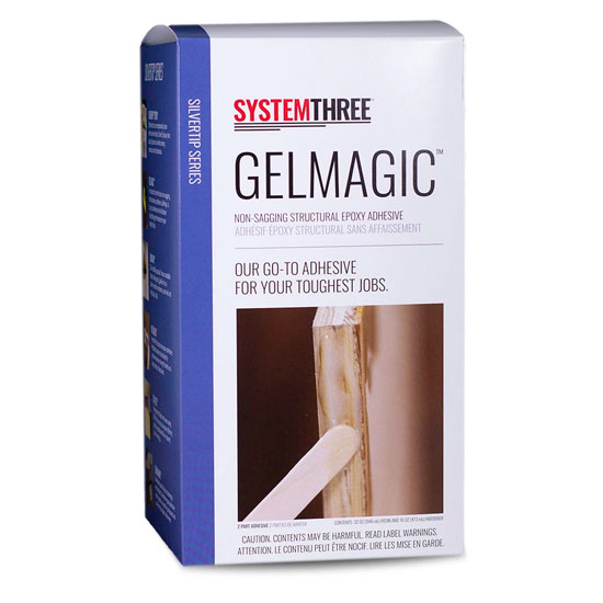 SYSTEM THREE ADHESIVE SILVERTIP GELMAGIC 1.5 QUART