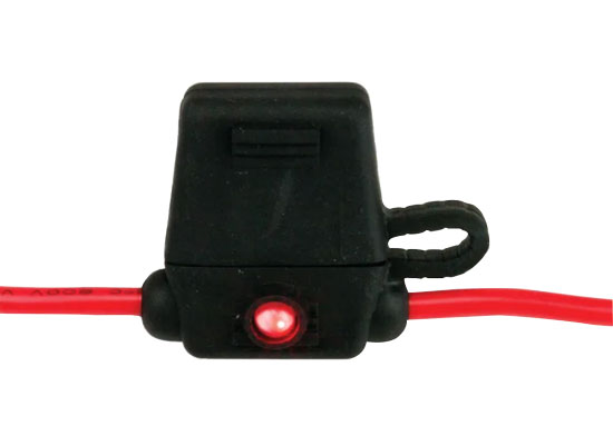 SEA DOG FUSE HOLDER ATO/ATC INLINE LED LIGHT INDICATOR 30 AMP MAX