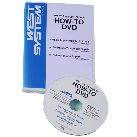 WEST SYSTEM&reg;  EPOXY HOW-TO DVD 59 MINUTES
