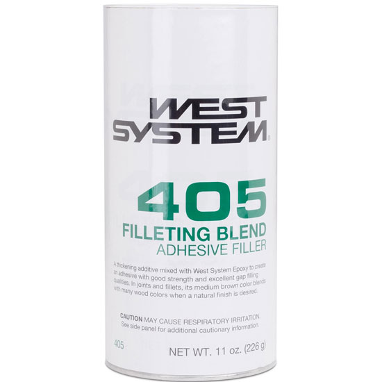 WEST SYSTEM&reg; 405 FILLETING BLEND BROWN 11 OZ