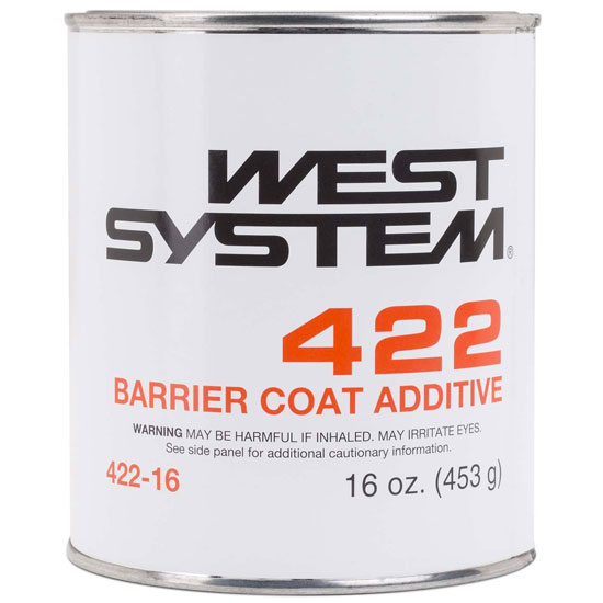 WEST SYSTEM&reg; 422 BARRIER COAT ADDITIVE LIGHT GRAY 16 OZ