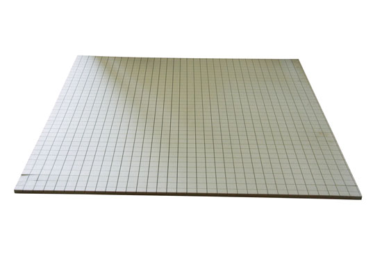 PVC80 KERF-CUT 1/2" 40.2"X 42.7" COMPOSITE FOAM BOARD