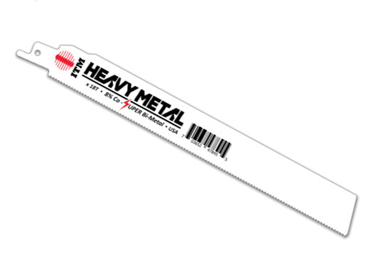 HEAVY METAL RECIPROCATING BLADE BI-METAL 1" x 12" x .42"