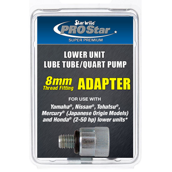 STAR BRITE&REG; ADAPTER FITTING 8MM THREAD LOWER UNIT PUMP