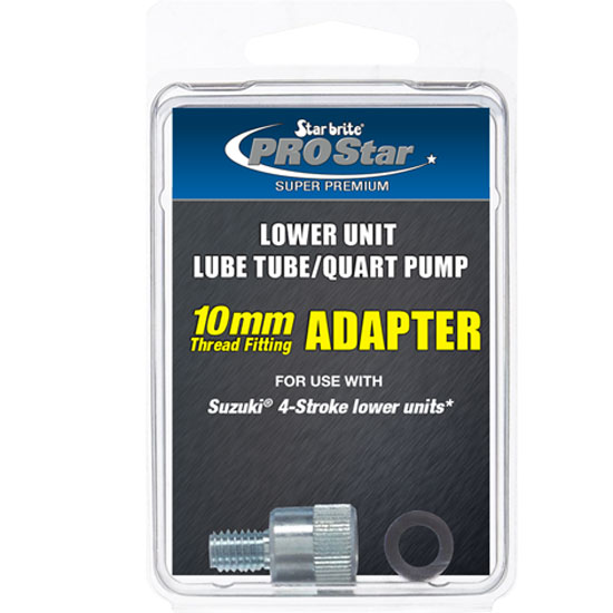 STAR BRITE&REG; ADAPTER FITTING 10MM THREAD FOR LOWER UNIT PUMP