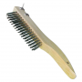 STAR BRITE&REG; CLEANING BRUSH UTILITY STAINLESS STEEL WITH SCRAPER