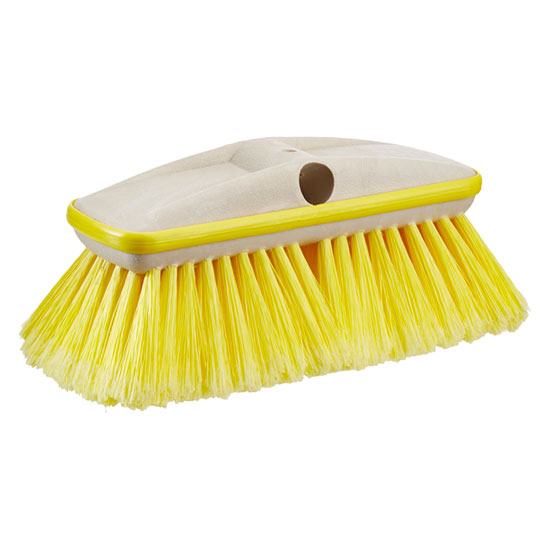 STAR BRITE&REG; DECK CLEANING BRUSH 8" SOFT YELLOW