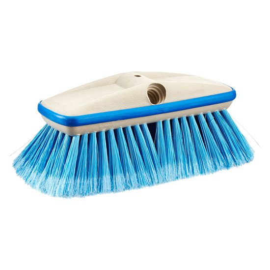 DECK CLEANING BRUSH 8" MEDIUM BLUE