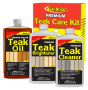 TEAK CARE KIT 3-32OZ CONT