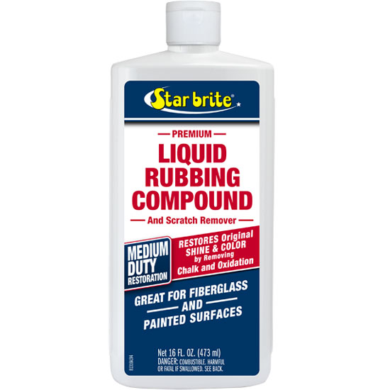 STAR BRITE&REG; LIQUID RUBBING COMPOUND MEDIUM 16 FL OZ