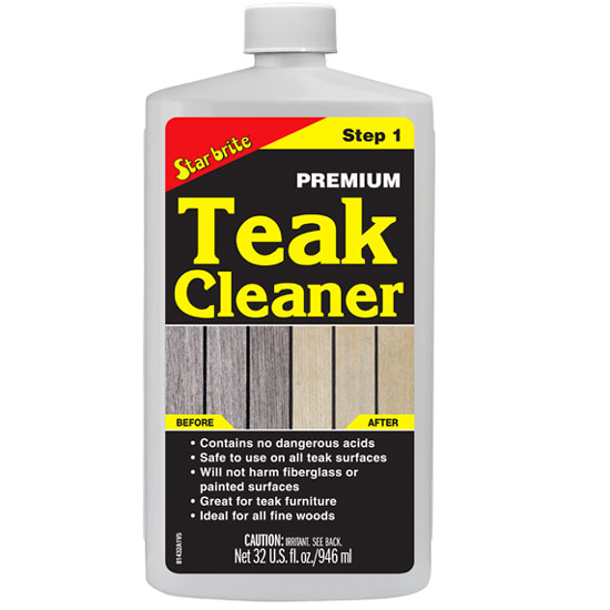 STAR BRITE&REG; TEAK CLEANER STEP ONE 32 OZ.