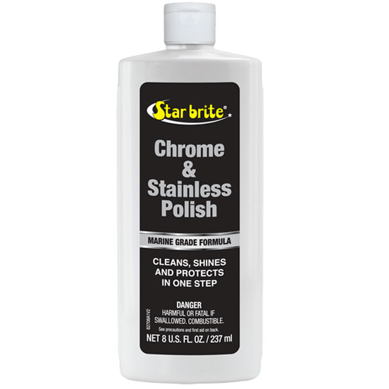 STAR BRITE&REG; CHROME & STAINLESS STEEL POLISH 8 OZ