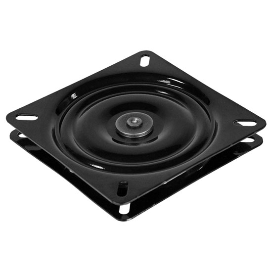 WISE SEAT SWIVEL 360 DEGREE 5-1/4" HP NYLON BEARING BLACK COATED STEEL