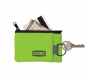 FLOATING MARSUPIAL POUCH  WALLET WITH KEY RING, HI-VIS GREEN