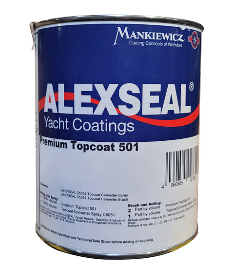 ALEXSEAL&REG; TOPCOAT 501 WHISPER GRAY QUART