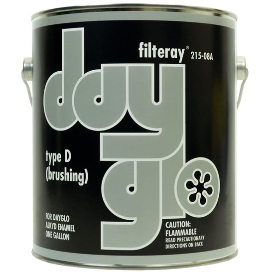 PAINT BUOY DAYGLO FILTER RAY CLEAR OVERCOAT GALLON