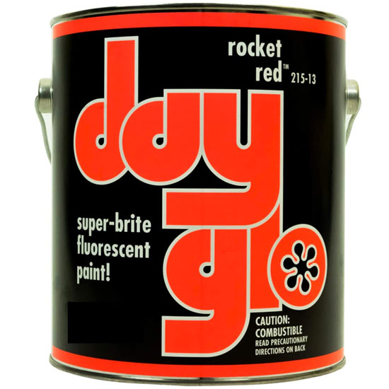 PAINT BUOY DAYGLO ROCKET RED GALLON