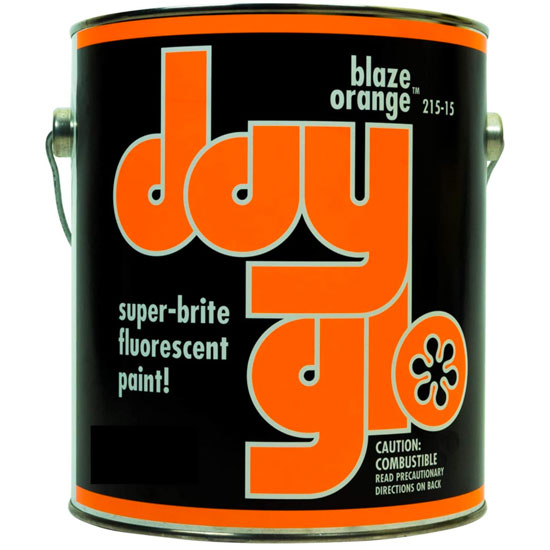 PAINT BUOY DAYGLO BLAZE ORANGE QUART