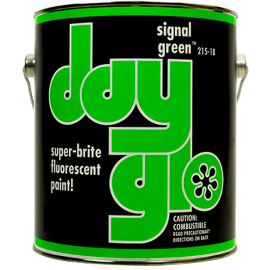 PAINT BUOY DAYGLO SIGNAL GREEN QUART