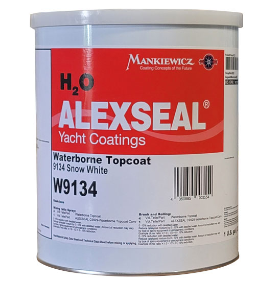 ALEXSEAL&REG; INTERIOR TOPCOAT WATERBORNE SNOW WHITE