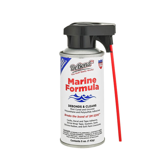 DEBOND 2000 AEROSOL 5 OZ MARINE FORMULA REMOVER