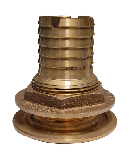 THRU HULL SHORT 1.5" BRONZE