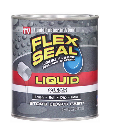 FLEX SEAL LIQUID RUBBER CLEAR 32 OUNCE
