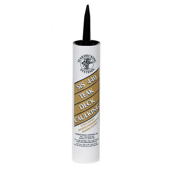 CAULKING TEAK DECKING SYS BLACK 10.3 OZ