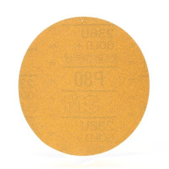 3M HOOKIT GOLD 6" SANDING DISC P80 GRIT SOLD BY EACH