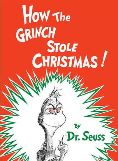 BOOK HOW THE GRINCH STOLE CHRISTMAS BY DR SUESS-HARDCOVER