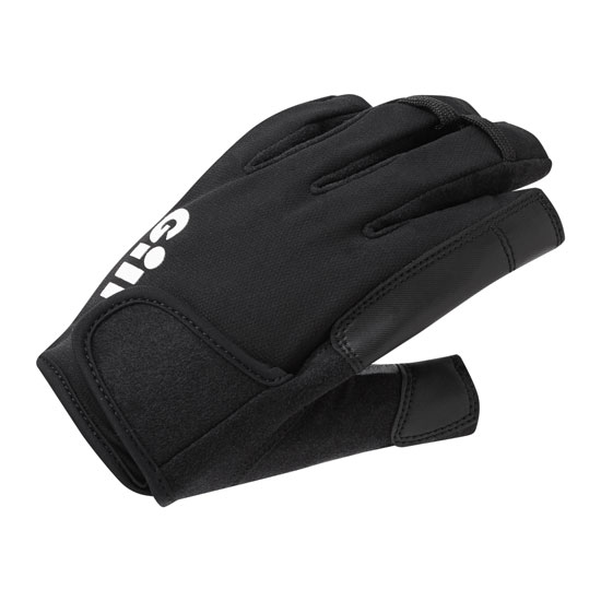 GILL DECKHAND 7053 SAILING LONG FINGER GLOVES BLACK/GRAY (XS - 2XL)