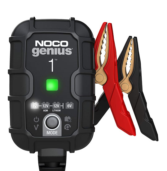 NOCO GENIUS1 6V/12V 1-AMP SMART BATTERY CHARGER/MAINTAINER