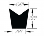 FREEMAN COMPRESSION SEAL GASKET FOR 2400 SERIES MODEL 20 HATCHES