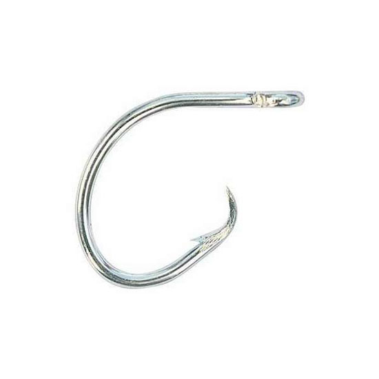 MUSTAD CIRCLE HOOK 15/0 STRAIGHT TINNED BY EACH