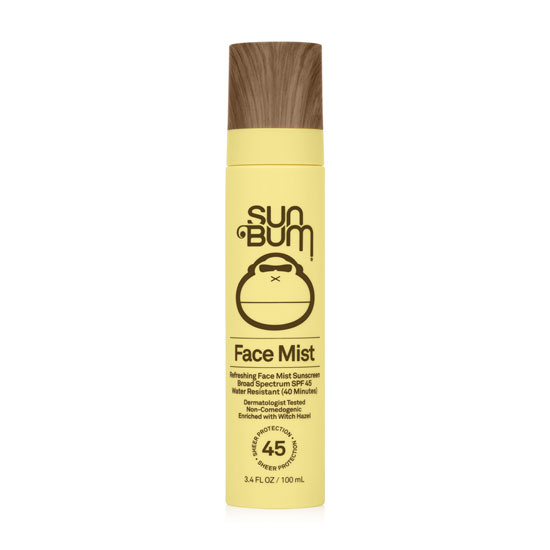 SUN BUM FACE MIST SUNSCREEN SPF 45 3.4 OZ