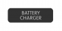 BLUE SEA 8063-0050 LABEL BATTERY CHARGER LARGE FORMAT STYLE