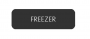 BLUE SEA 8063-0198 LABEL FREEZER LARGE FORMAT STYLE