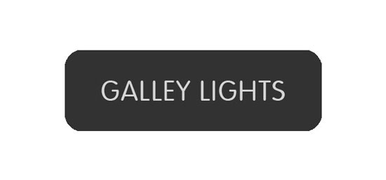 BLUE SEA 8063-0223 LABEL GALLEY LIGHTS LARGE FORMAT STYLE