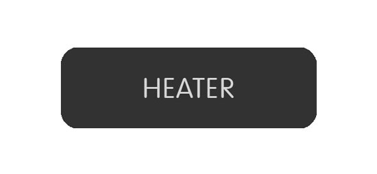 BLUE SEA 8063-0257 LABEL HEATER LARGE FORMAT STYLE