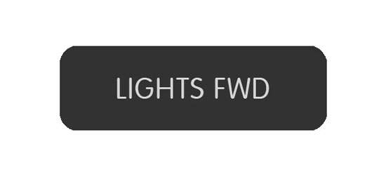 BLUE SEA 8063-0297 LABEL LIGHTS FWD LARGE FORMAT STYLE