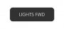BLUE SEA 8063-0297 LABEL  LIGHTS FWD LARGE FORMAT STYLE