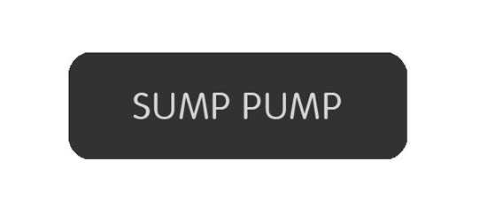 BLUE SEA 8063-0410 LABEL SUMP PUMP LARGE FORMAT STYLE