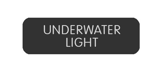 BLUE SEA 8063-0535 LABEL UNDERWATER LIGHT LARGE FORMAT STYLE